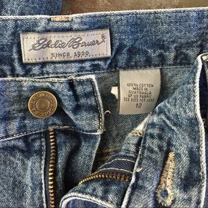 Vintage Eddie Bauer denim capris